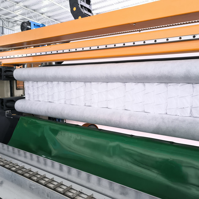 دستگاه مونتاژ فنر جیبی 6.5 کیلوواتی با کارایی بالا 5-6 رشته / خروجی حداقل