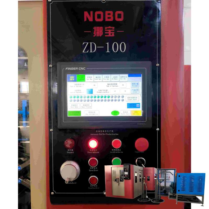 خط توليد شبكه تخت خواب فرش به صورت CNC - NOBO-ZD-100S
