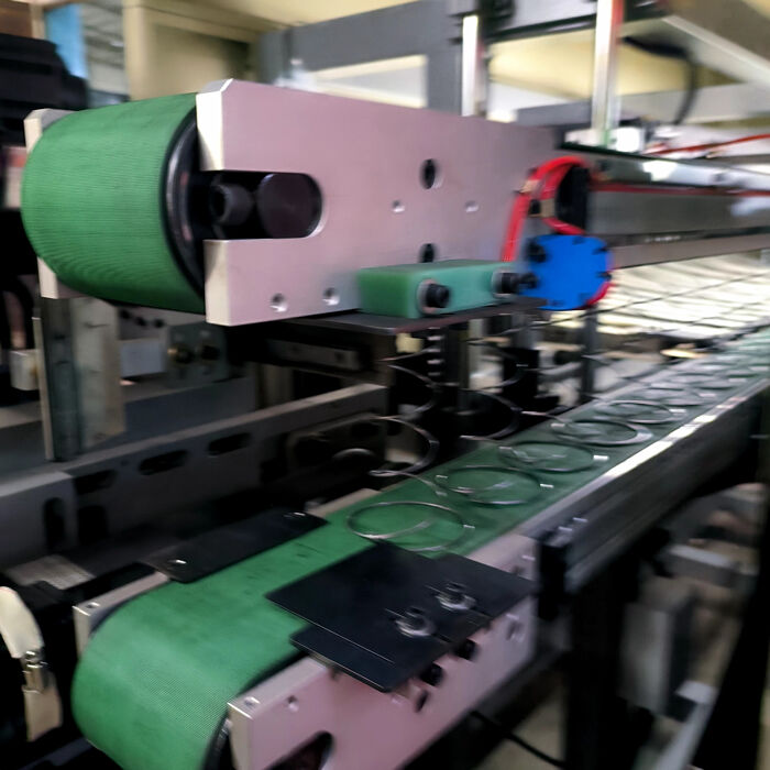 ظرفیت 60-90 ورق 8 ساعت خط تولید تشک با قطر حلقه آخر بهار 65mm-90mm قطر سیم مونتاژ 1.3-1.6mm برای مونتاژ تشک