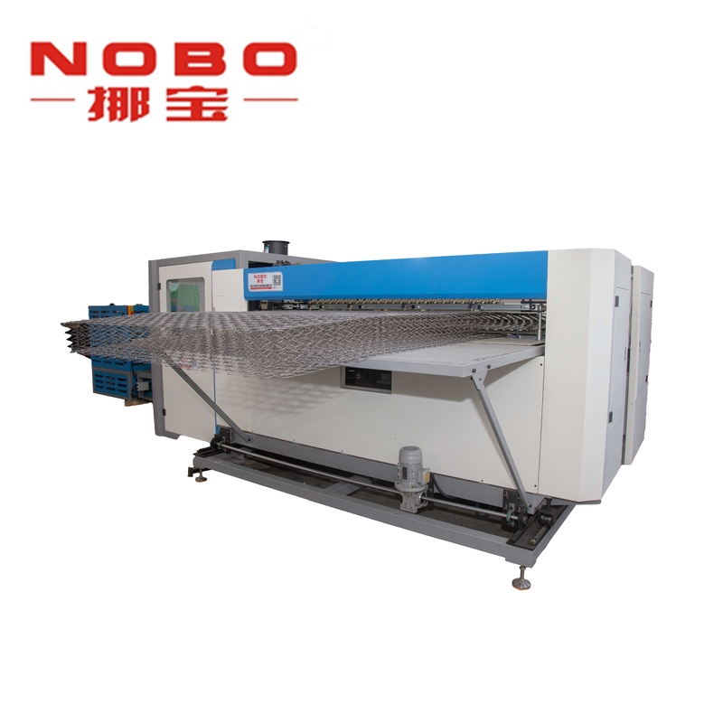 خط تولید توری بستر فنری اتوماتیک نوع Bonell NOBO-ZD-80S حداکثر عرض 2M